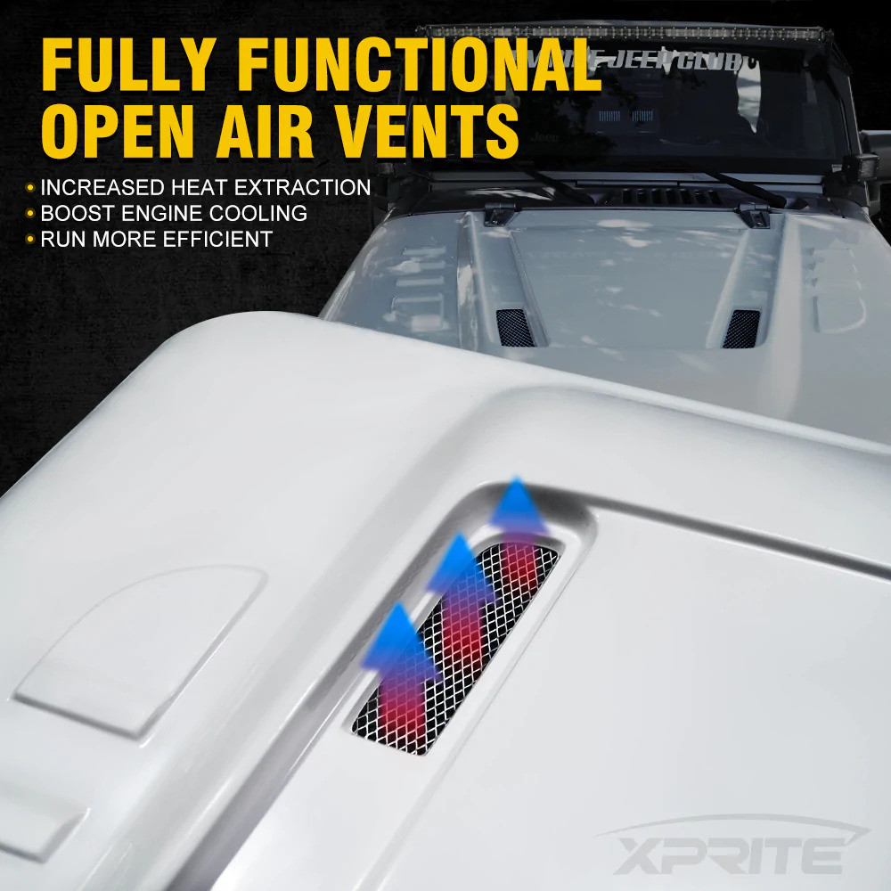 Jeep Wrangler JK Fiberglass Hood Transformer Series 4